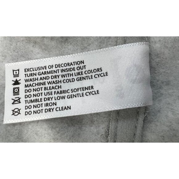 New 90 DEGREE BY REFLEX Size S Pullover Hoodie LFW99004 Celestial Silver Star - Picture 10 of 13